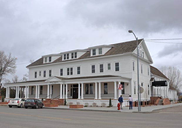 After Its Latest Remodel The Sacajawea Hotel In Three Forks Is Both Closed Since September For Remodeling The Sacajawea Hotel In Three Forks Will Reopen Today