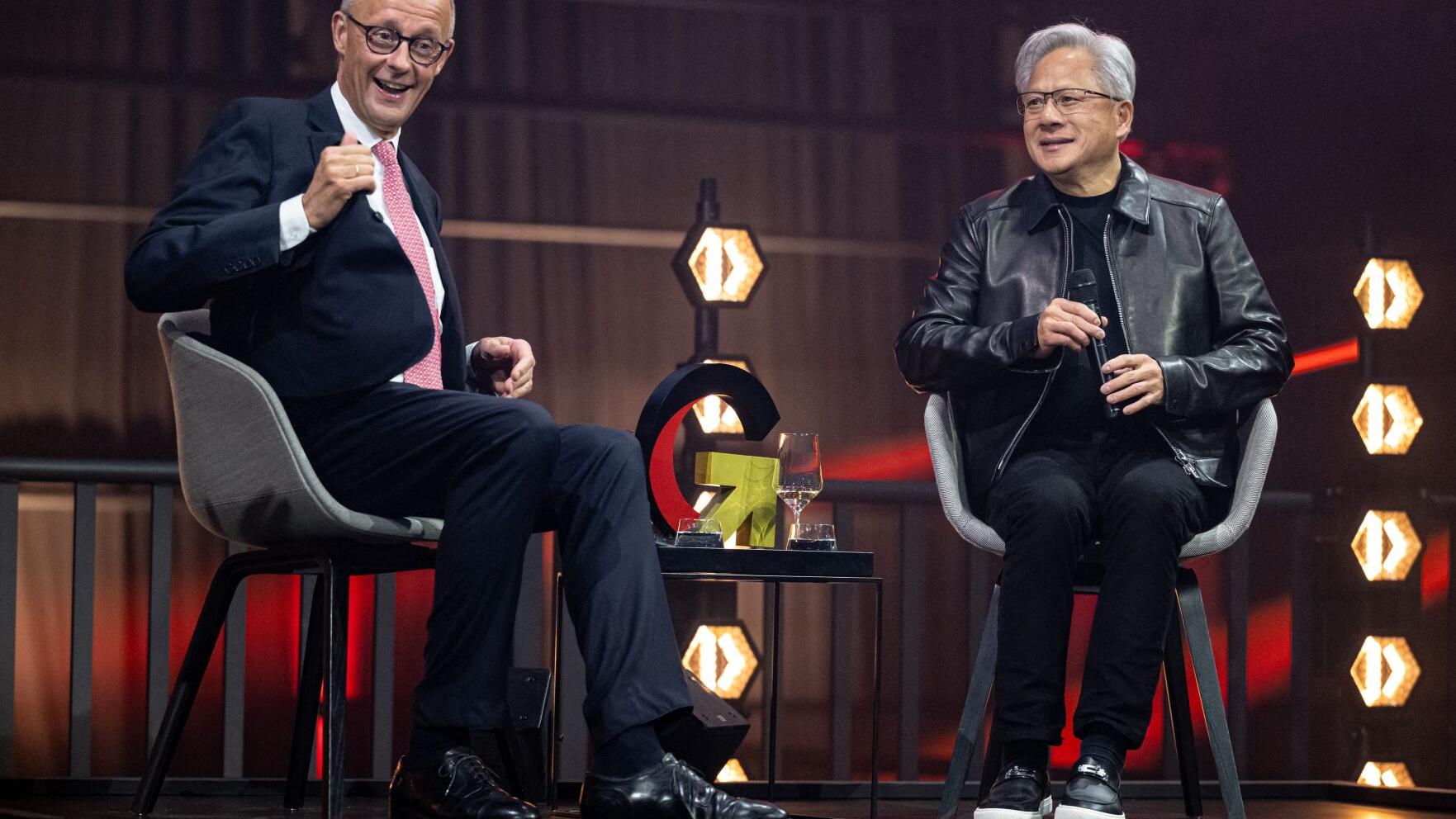 Nvidia CEO urges German manufacturers to adopt AI, saying digital tech ...