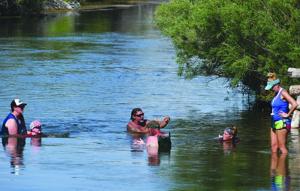 The cool, relaxing Beaverhead River