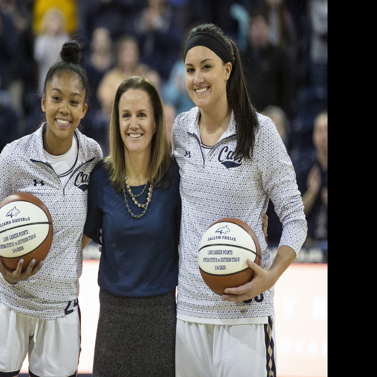 Montana State Women S Basketball S Tricia Binford Fallyn Freije