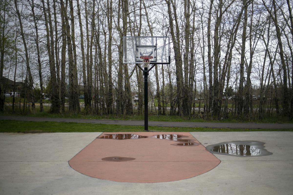 Basketball Players Use Outdoor Hoops While Gyms Closed Bobcats