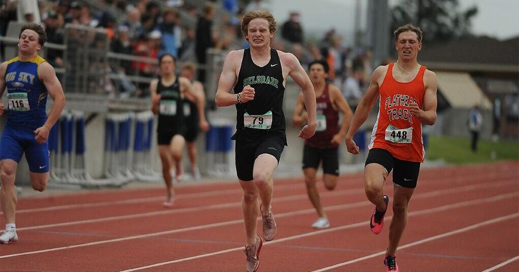 State AA-B Track: Belgrade’s Wilson Schmidt adds 400 championship in thrilling finish on Day 2