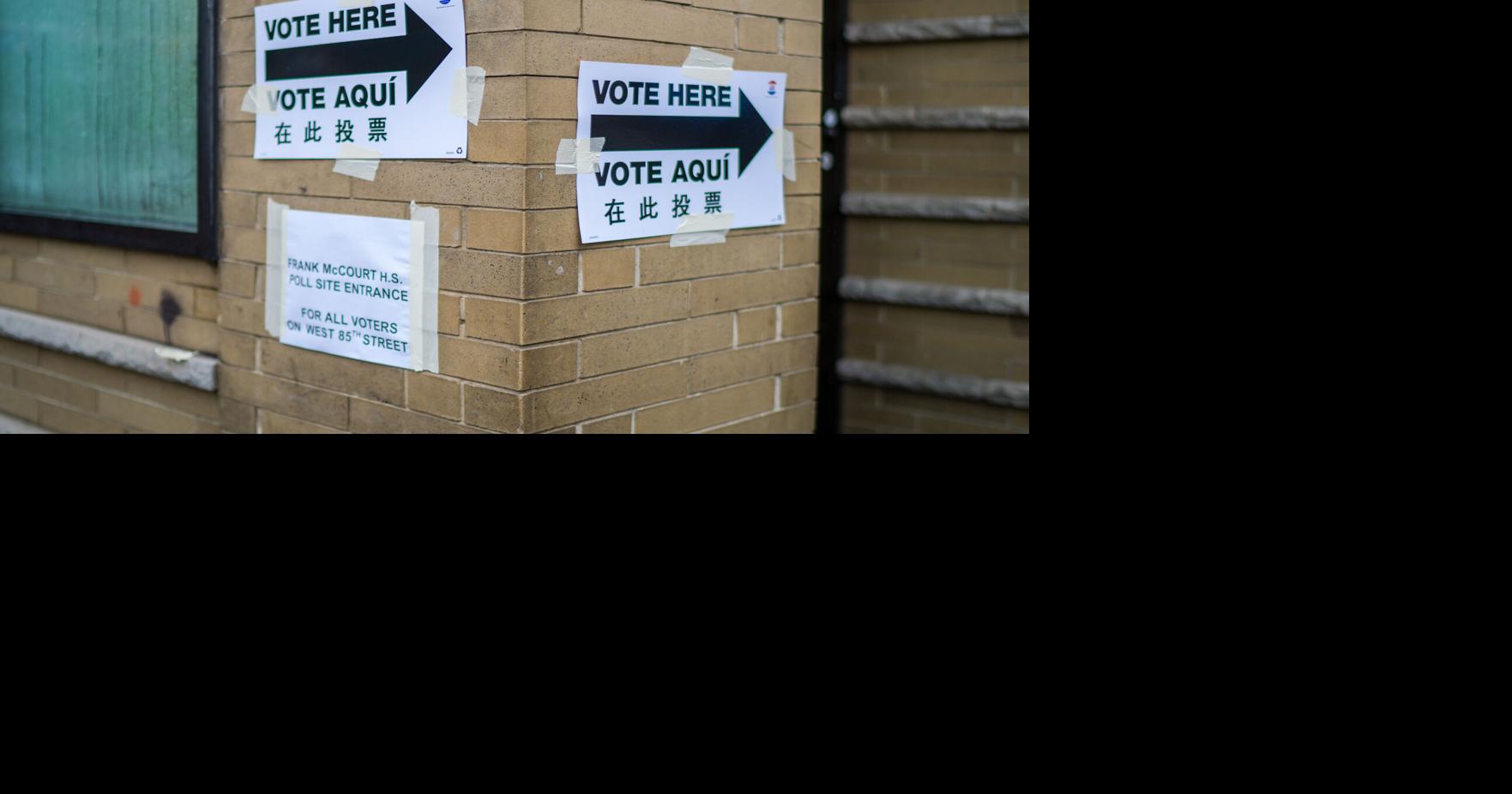 The Latest: Primaries bring out voters in New York, Maryland, South Carolina and Utah