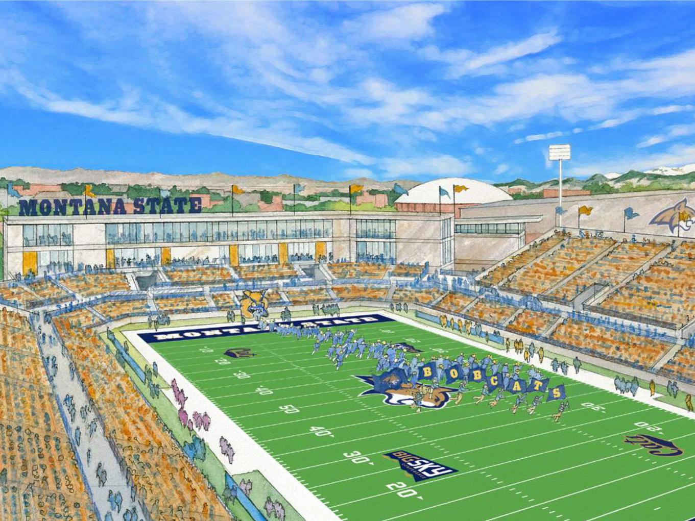 Msu Releases Plan For Renovations To Stadium Fieldhouse Montana