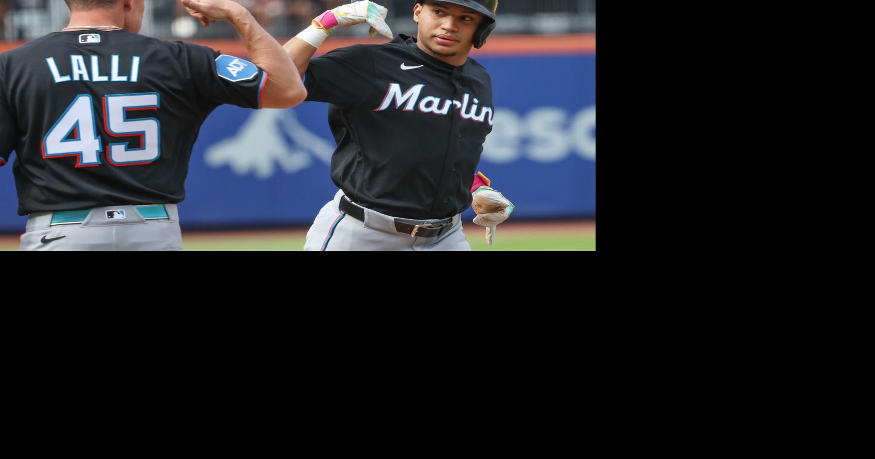 Marlins Power Past Mets 6-2, Sanoja and Conine Go Deep