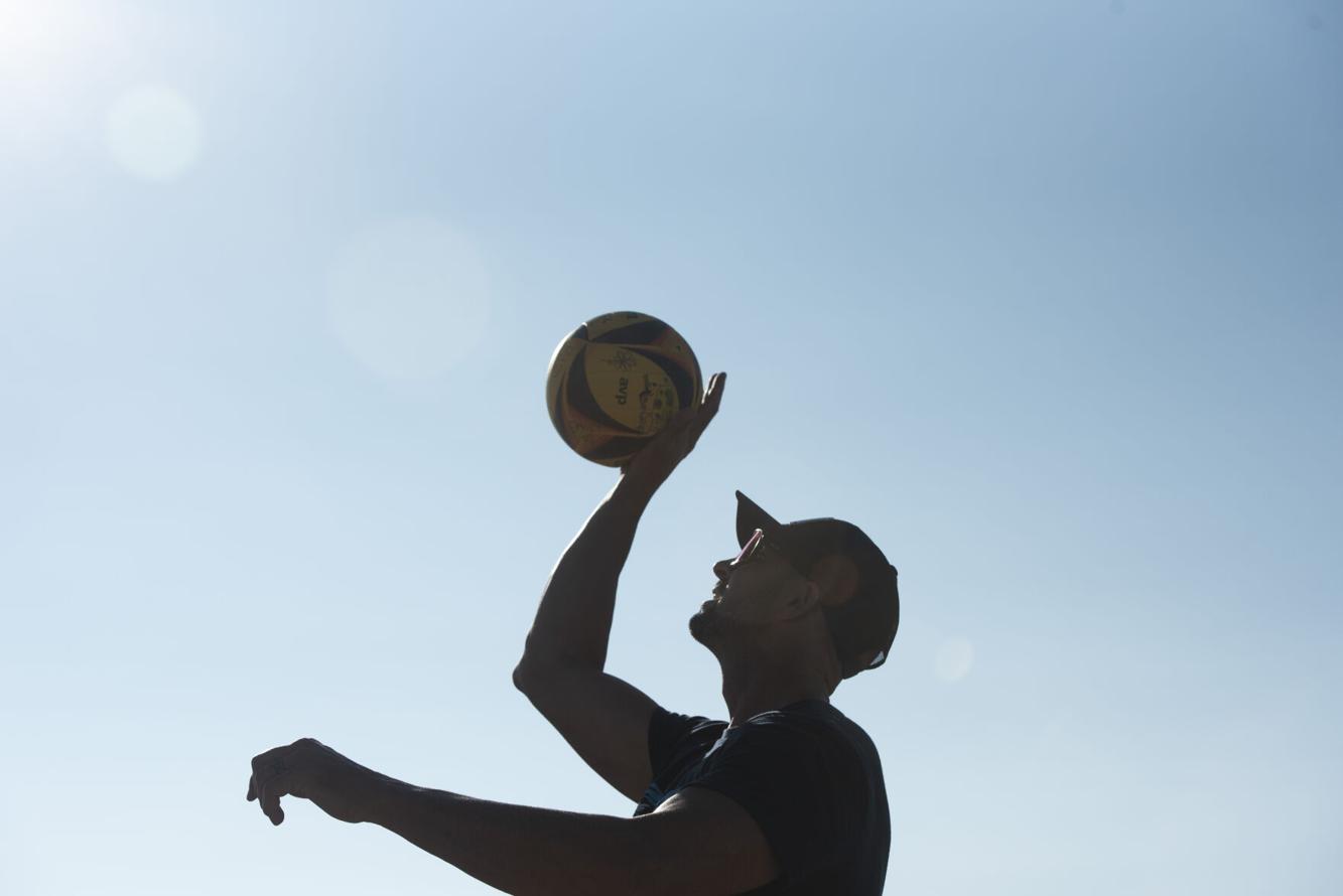 beach volley ball court