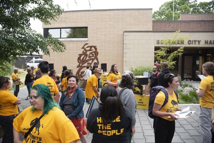 Bozeman tenants vigil mourns impacts of affordable housing crisis