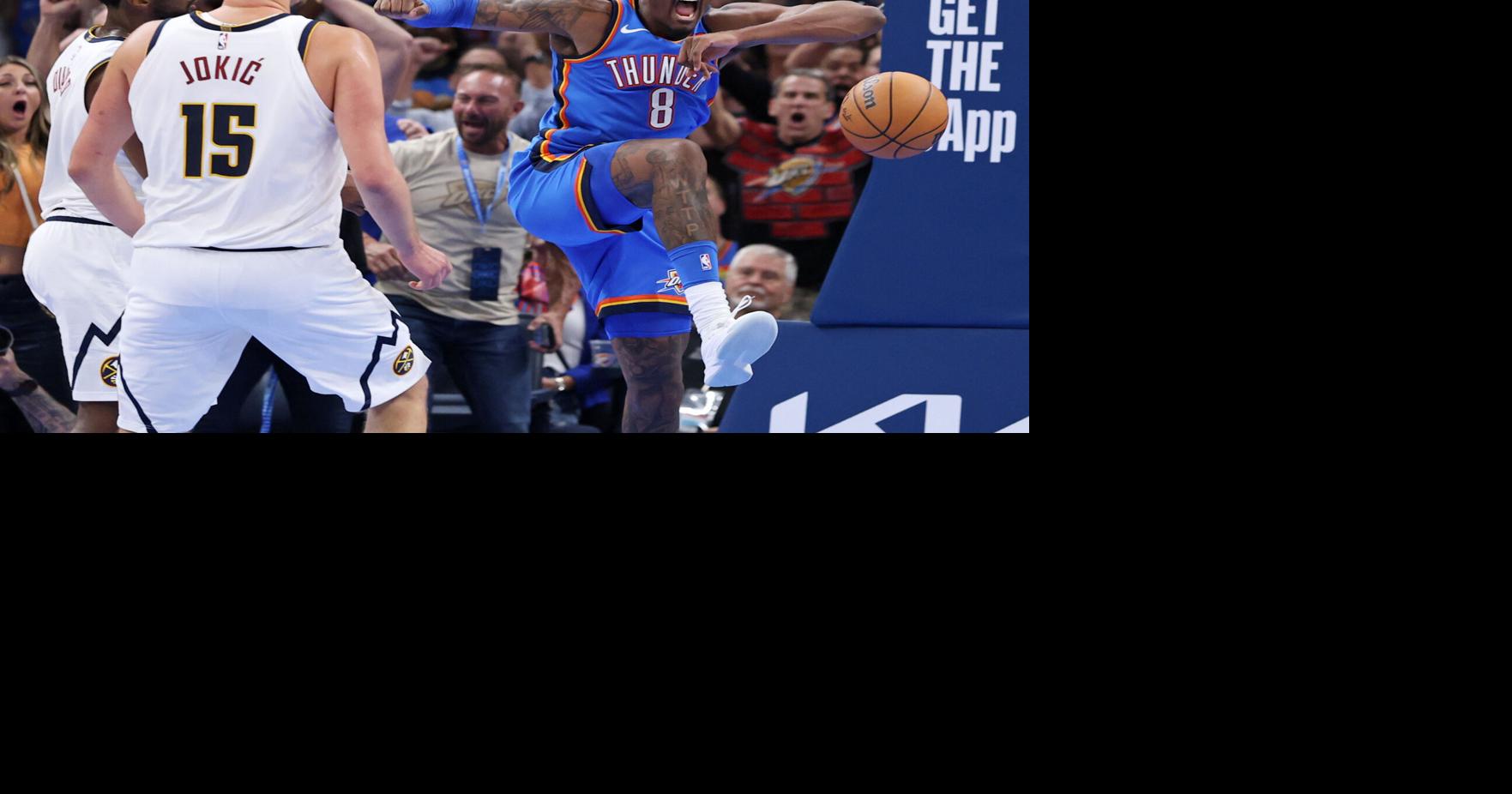 Thunder overcome SGA's shooting woes to beat Nuggets 96-84 in home opener
