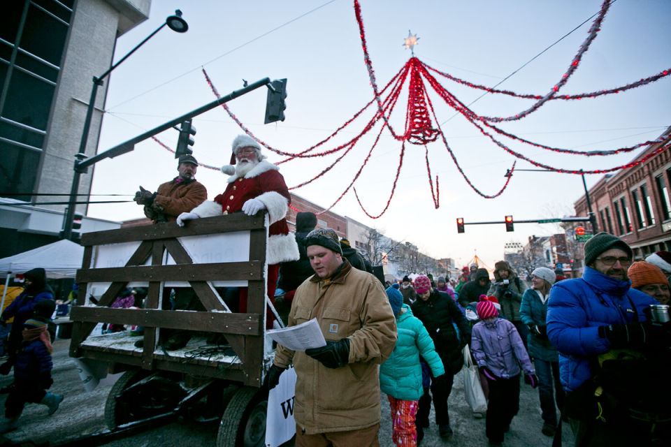 Downtown Bozeman Christmas decorations through the years Featured