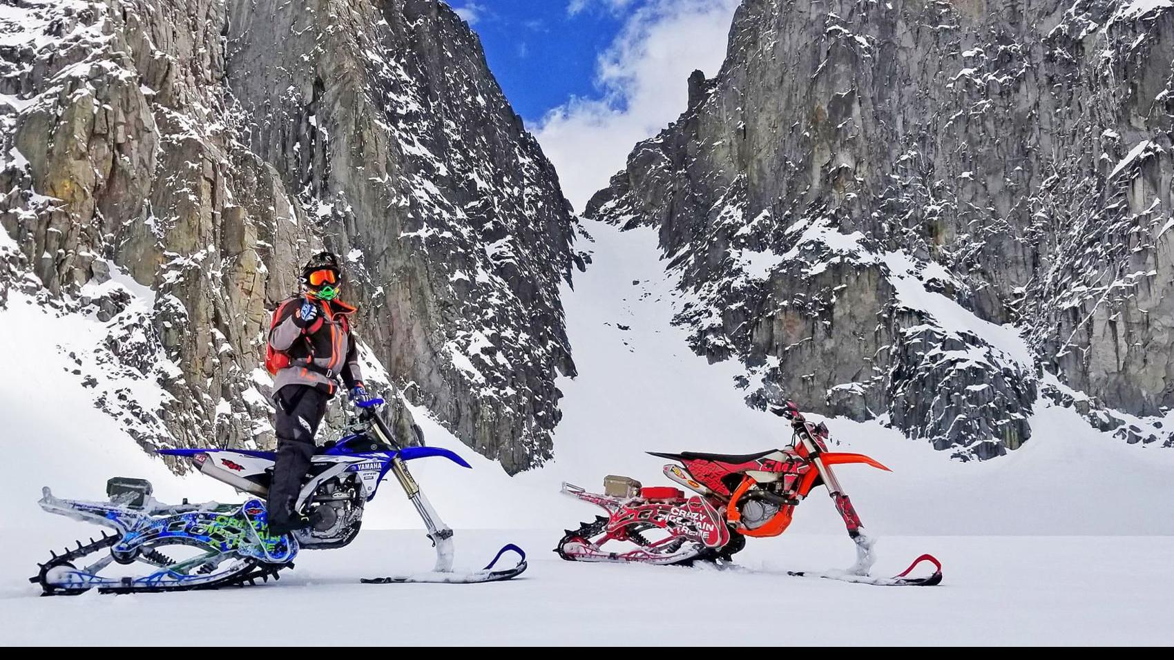 Snow Shredding Machines Snowbikes Add New Spark To Winter