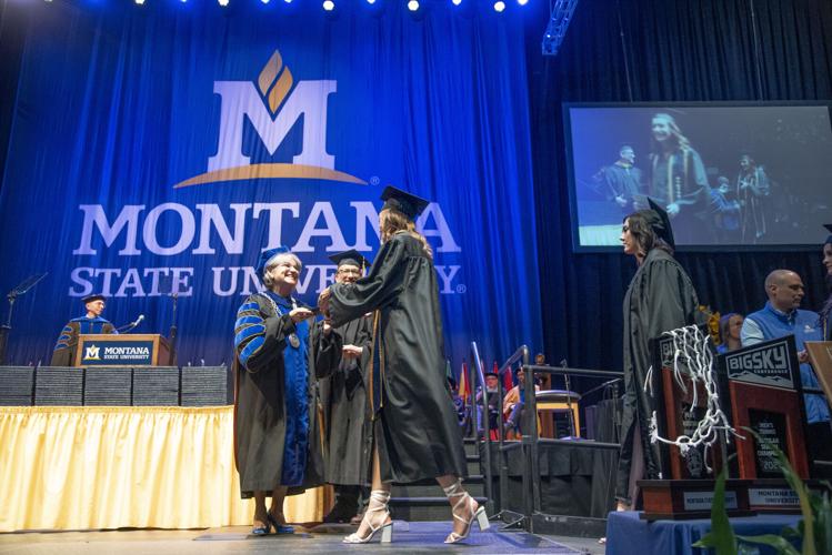 Montana State University 2022 commencement Bozeman