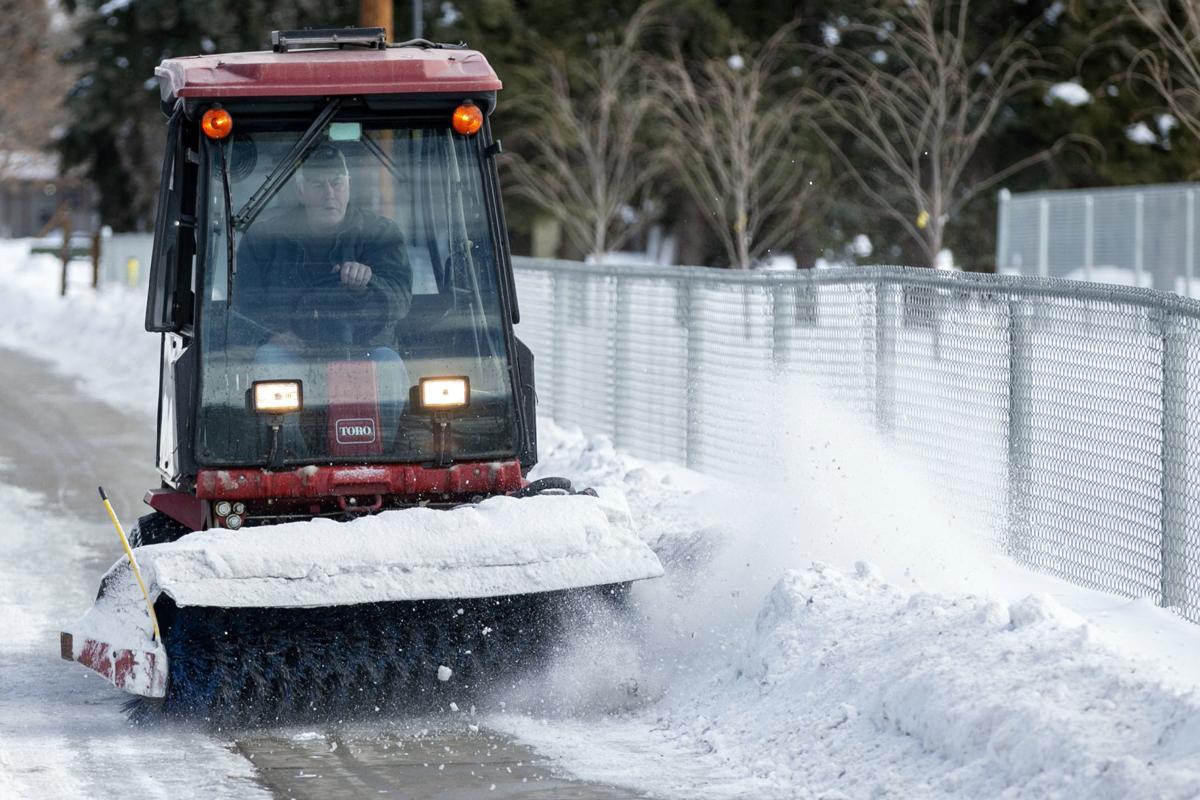 Burst Of Snow Morning Squall Passes Over Bozeman News