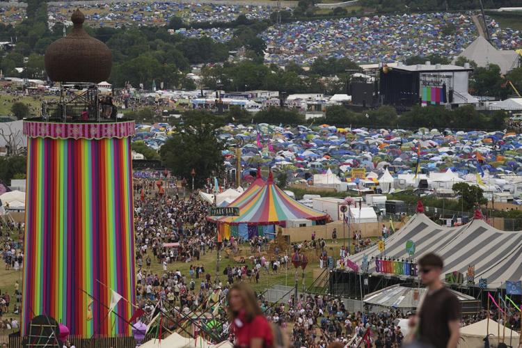 glastonbury music festival in photos World bozemandailychronicle com