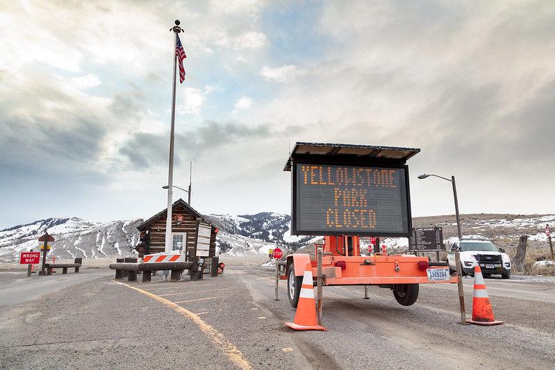 Todas las entradas al Parque Nacional de Yellowstone cerraro - Inundaciones Yellowstone 2022: cierres, consecuencias