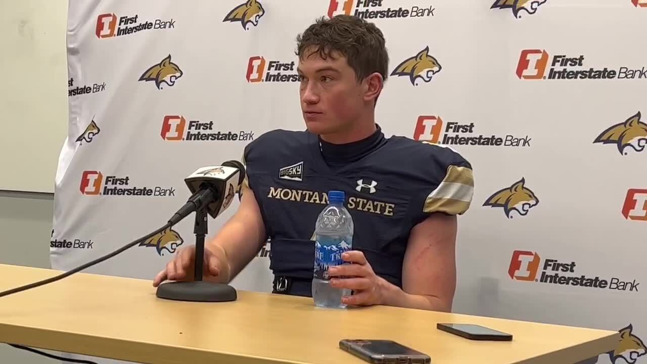 Montana State’s Tommy Mellott post-Weber State
