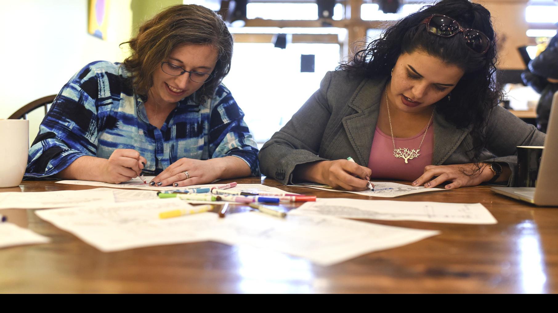 Color Your World With The Bozeman Coloring Book Art