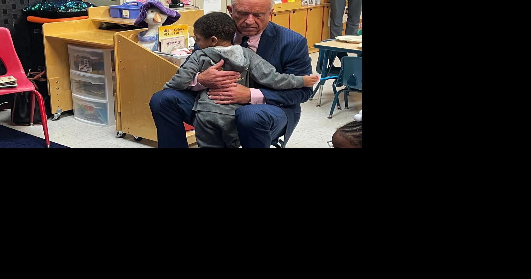 RFK Jr. swaps vaccine talk for healthy foods and reading to tots in push to woo voters