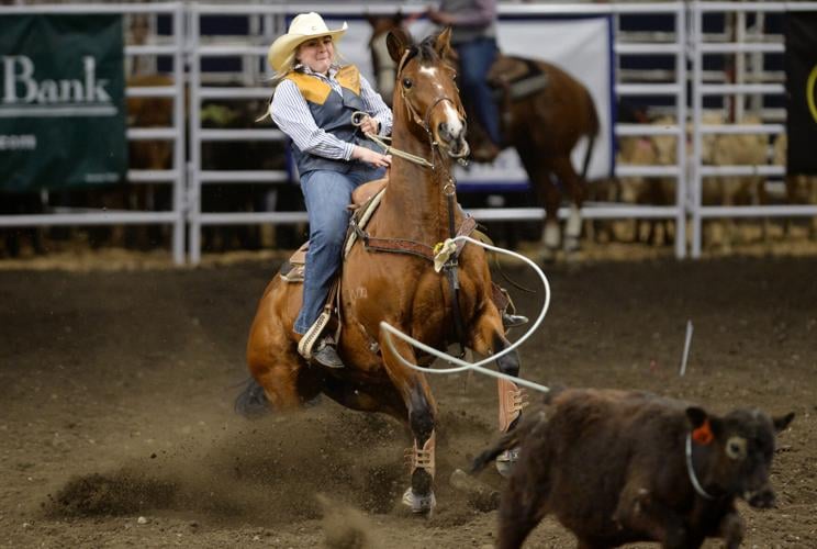 Montana State leads four events after first performance of spring rodeo