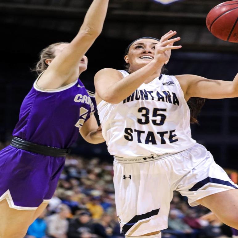 Freije Scores 20 On Her Birthday Bobcat Women Survive At Nau