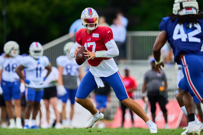 Buffalo Bills linebacker Dorian Williams (42) in action during an