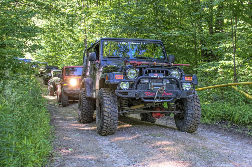 2019 Penn's Woods Jeep Jamboree held in Bradford Bradford