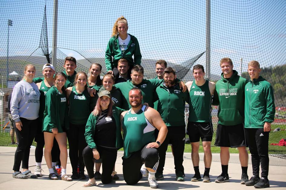 Close And Eakin Slippery Rock Teammates Lose Sophomore Track