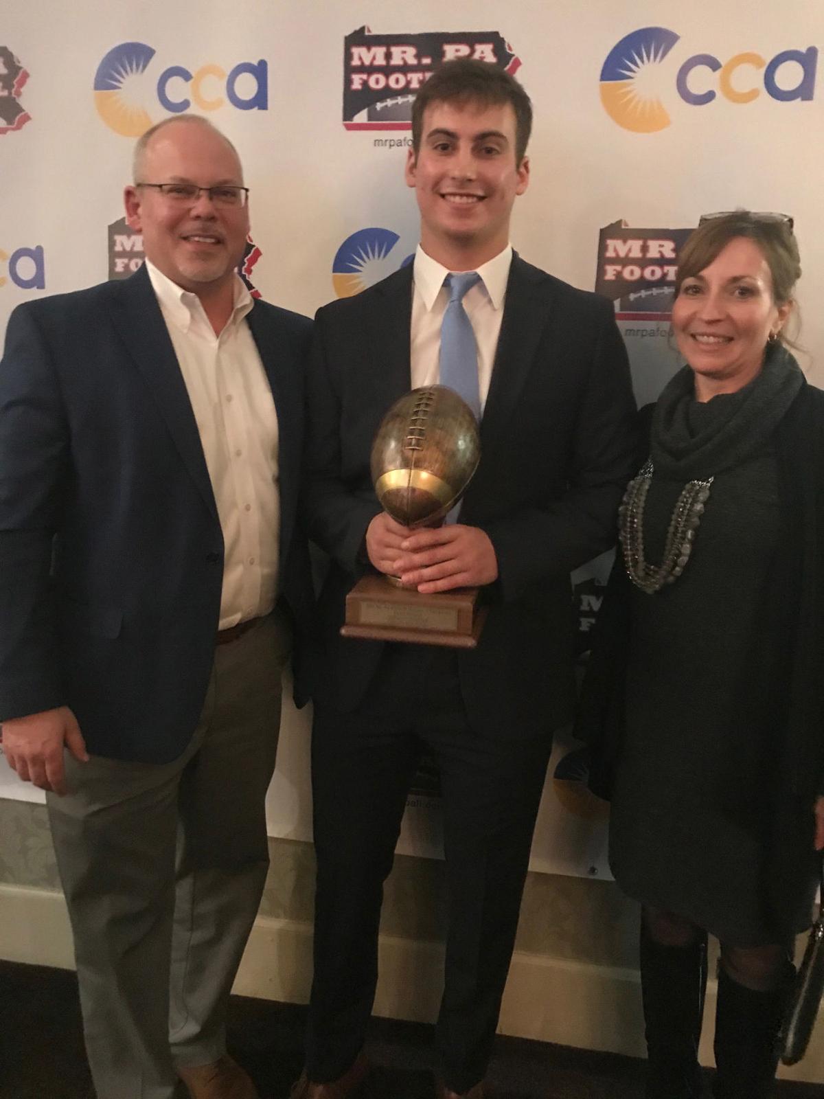 Simon Talented Qb With Bradford Ties Winner Of 2019 Mr Pa