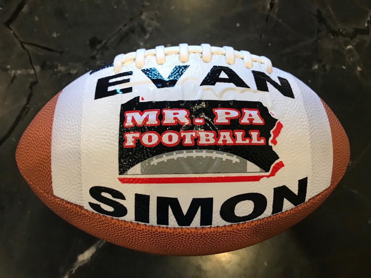 Simon Talented Qb With Bradford Ties Winner Of 2019 Mr Pa