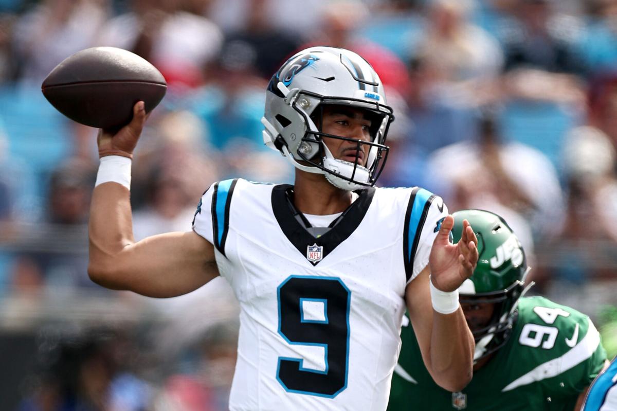 Panthers quarterback Young uncertain for Sunday's game at Seattle