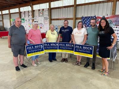 Superior Court candidate Beck visits Elk Co Fair News bradfordera com