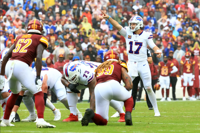 Commanders' D-Line vs. Bills' Josh Allen: 'Make it Easy!' Says