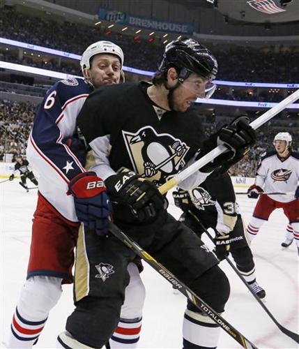 Blue Jackets beat Penguins 3-2 in OT, move out of last place