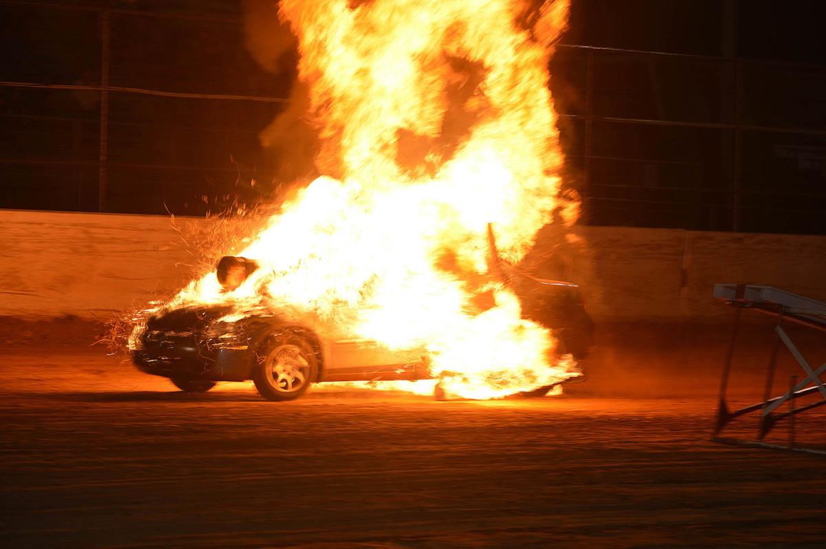 Black Cat Hell Drivers Show At Mckean County Fair News