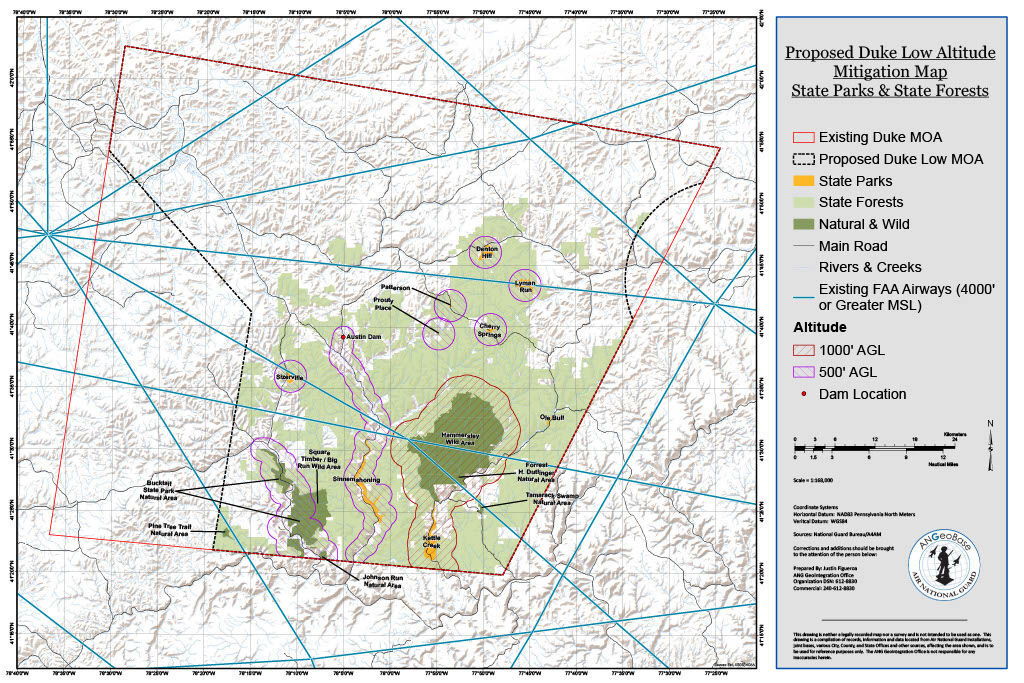 Maryland ANG says no alternative to low fly zone in region