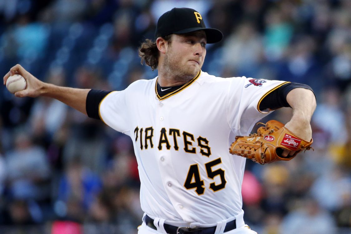 For the second time this year, a Gerrit Cole pickoff attempt tore