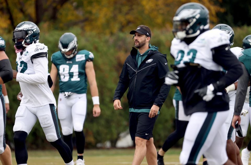 Philadelphia Eagles hold practice at the NovaCare Complex, Jan. 26, 2023 