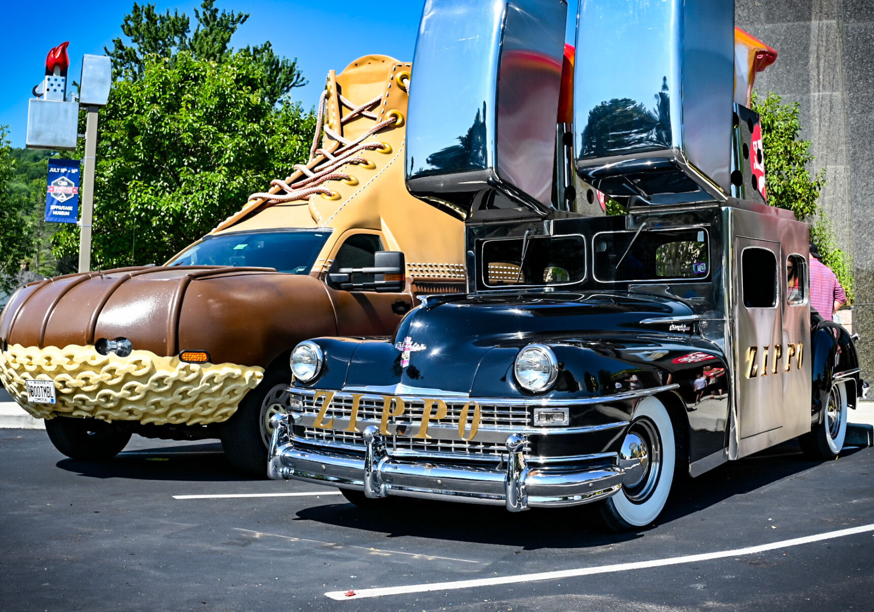 L.L. Bean Bootmobile visits Zippo Car Tuesday | News | bradfordera.com