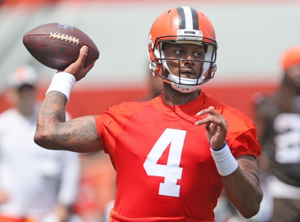 Deshaun Watson reports to Browns camp not knowing future