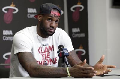 LeBron James tells Heat he will become free agent