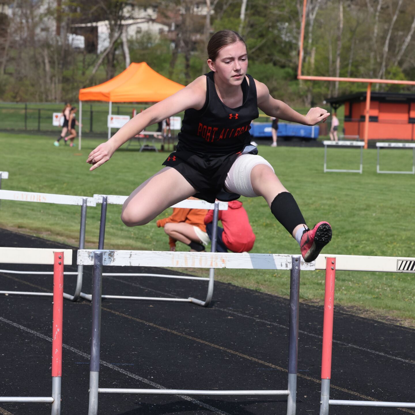 HS Track and Field Brookville dominates Smethport splits track