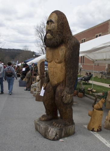 Carving Bigfoot