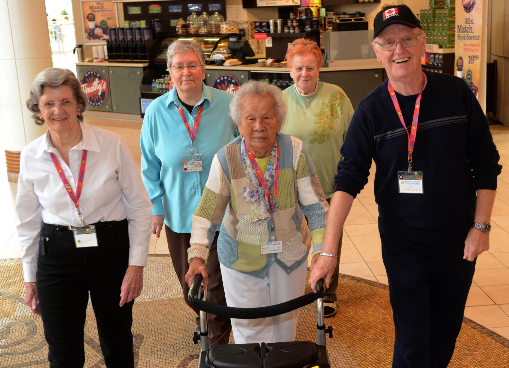 BCC mall walkers celebrate a milestone