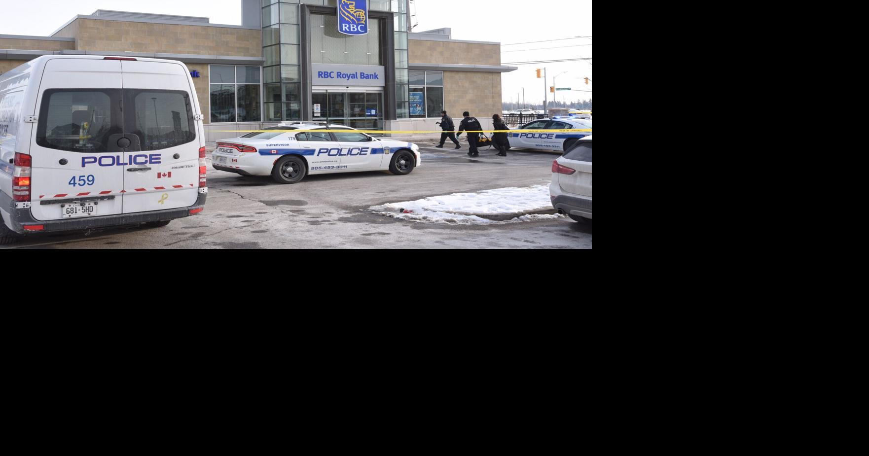 'Shot fired': Brampton bank robbed in broad daylight