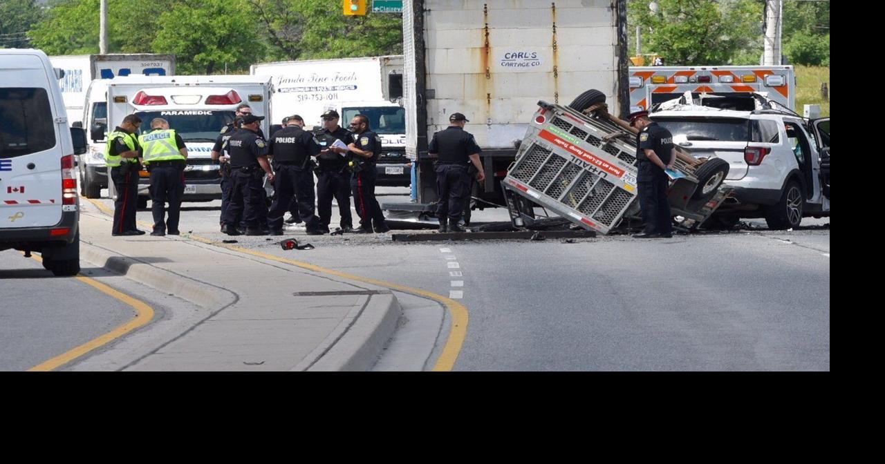 Brampton man killed after SUV slams into back of transport truck