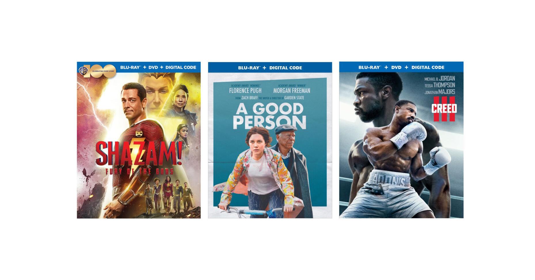 'Shazam! Fury of the Gods,' 'A Good Person' and 'Creed III' on disc - Vimarsana News