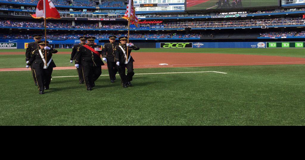 Peel paramedics on the field for Toronto Blue Jays game
