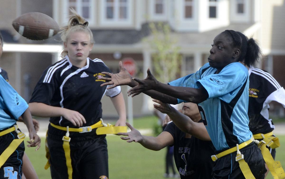 Ravens rally for flag football win