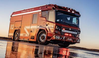 Brampton is getting a new electric fire truck this spring