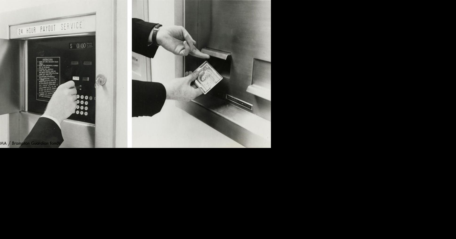 Throwback Thursday: First bank machine debuted in Brampton in 1968 at ...