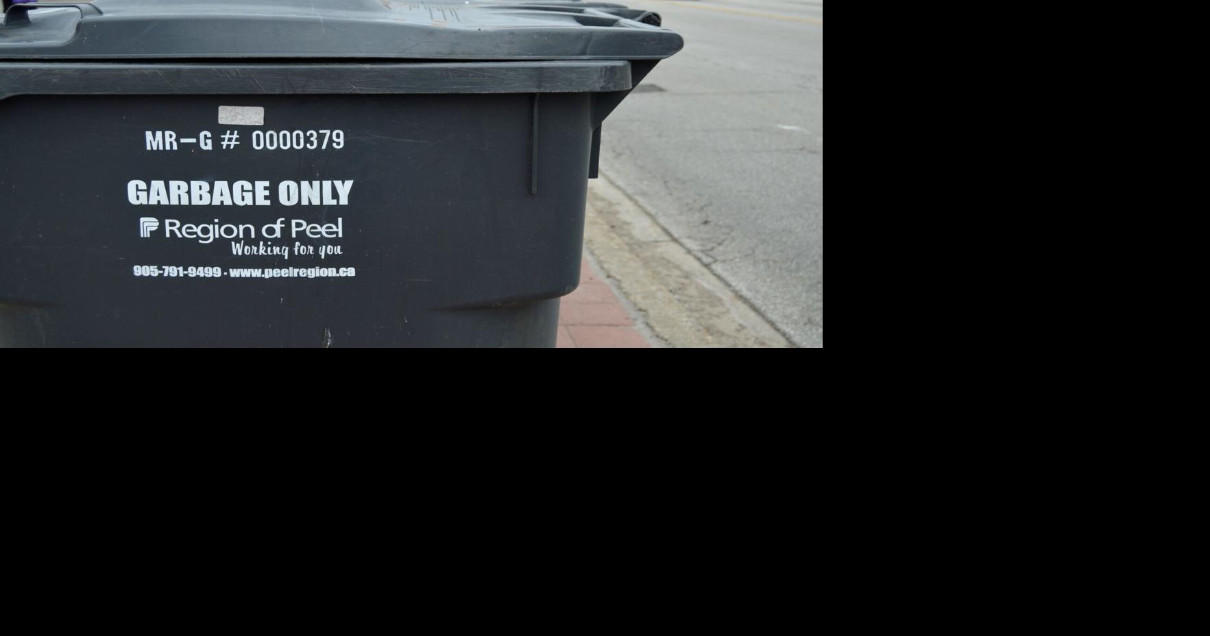 Peel’s garbage exemption period returns in June